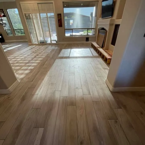 Wood floors by Cornerstone Flooring Brokers in Glendale AZ