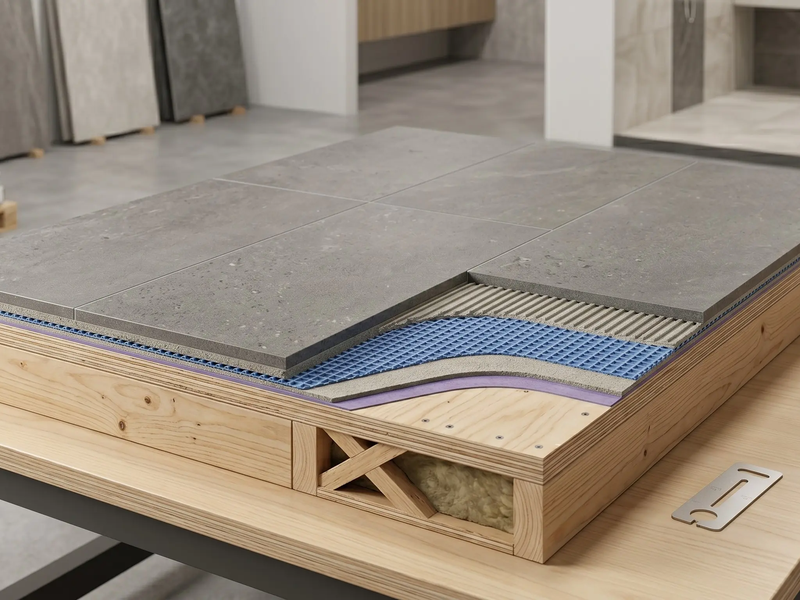 Large-Format Porcelain Tile