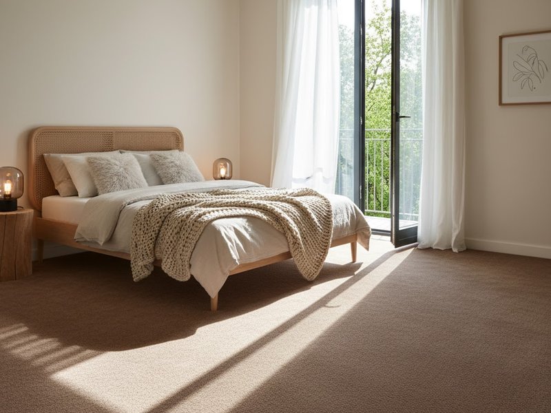 Plush eco friendly carpet flooring