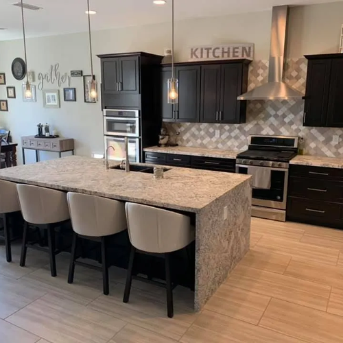 Kitchen remodel by Cornerstone Flooring Brokers in Glendale AZ